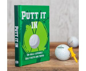 Boxer Gifts Putt It In - Golf Book Boxer Gifts Multicolor