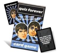 Boxer Gifts Quiz Forever Oasis Card Game - Unofficial Oasis Merchandise, Britpop Trivia, Fun Stocking Filler for Men, Music Quiz Gift