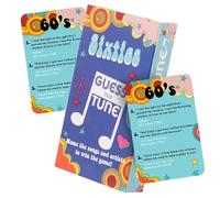 Sixties Guess That Tune Music Quiz Game - Blue