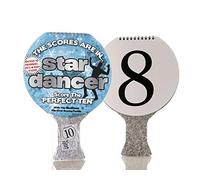 Boxer Gifts Star Dancer Scoring Paddle | Be a Judge & Play Along with TV Talent Shows | Fun for All The Family, Silver, One