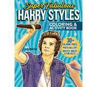 Boxer Gifts Super Fabulous Harry Styles Coloring & Activity Book Boxer Gifts Multicolor