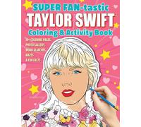 Boxer Gifts SUPER FAN-tastic Taylor Swift Coloring & Activity Book Boxer Gifts Multicolor