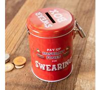 Boxer Gifts Swearing Fines Tin - Novelty Gift Boxer Gifts Multicolor