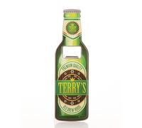 Boxer Gifts Terry Beer Bottle Opener, Stainless Steel, Multi-Colour, 18.5 x 5.8 x 0.4 cm