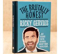 Boxer Gifts The Brutally Honest Ricky Gervais: Funny Unofficial Gift Book Boxer Gifts Multicolor