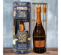 Boxer Gifts The Great Gatsby Wine Escape Room Game - Brain Teaser Puzzle Box for Adults Boxer Gifts Multicolor