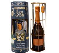 Boxer Gifts The Great Gatsby Wine Escape Room Game - Brain Teaser Puzzle Box for Adults, Unusual Birthday Gift for Men, Wine Gift Set Idea