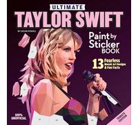 Boxer Gifts Ultimate Taylor Swift Paint by Sticker Book Boxer Gifts Multicolor