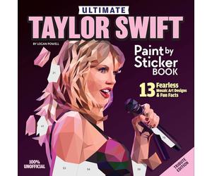 Boxer Gifts Ultimate Taylor Swift Paint by Sticker Book Boxer Gifts Multicolor