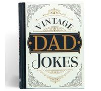 Boxer Gifts Vintage Dad Jokes Book, Funny Gift for Dad and Grandad
