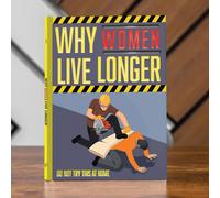 Boxer Gifts Why Women Live Longer Book Boxer Gifts Multicolor