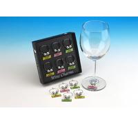 Boxer Gifts Wine Charms Set of 6, Multiple, One