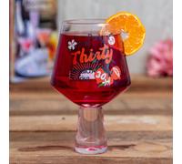 Boxer Gifts Women's 30th Birthday Cocktail Glass Boxer Gifts Multicolor