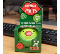 Boxer Gifts Brussel Pouts Squishy Stress Ball - Funny Stress Relief Toy for Adults, Anxiety Relief, Novelty Stocking Filler, Secret Santa Gift for Colleagues