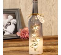 Boxer Gifts Memories of You Memorial Light-Up LED Starlight Bottle | Memory Keepsake for a Loved One Or Pet