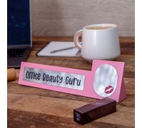 Boxer Gifts Women's Office Beauty Guru' Wooden Desk Sign Boxer Gifts Multicolor
