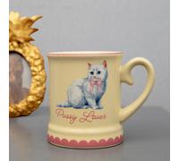 Boxer Gifts Pussy Lover Mug - Funny Cat Themed Mug for Women, Rude and Inappropriate Secret Santa Present, Joke Lesbian Gift