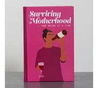 Boxer Gifts Women's Surviving Motherhood One Glass of Wine at a Time Book Boxer Gifts Multicolor