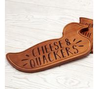 Wooden Charcuterie Board - Cheese & Quackers Boxer Gifts Multi One Size