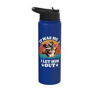 Boxer It was Me I Let Him Out Boxer Stainless Steel Insulated Water Bottle
