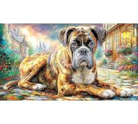 Boxer Jigsaw Puzzles 1000 Piece Recycled Paper Impossible Hard Difficult Great Gift Idea for Adults Educational Game Challenge 70x50/1000pcs