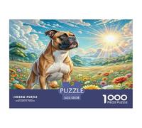 Boxer Jigsaw Puzzles 1000 Pieces for Adults Educational Game Gifts for Men Home Decoration 100% Recvcled Cardboard 52x38cm/1000pcs