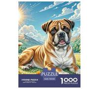 Boxer Jigsaw Puzzles Puzzles for Adults Kids. 1000 Pieces Impossible Challenge Toy Educational Games Home Decoration for Educational Games Gifts 70x50cm/1000pcs