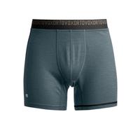 Ortovox - Technicality Boxer in Merino wool - 185 Rock'N'Wool Boxer M Dark Arctic Grey for Men in Wool - Size XL - Blue Blue XL