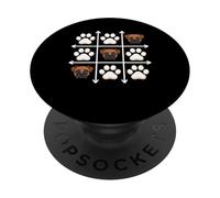 Boxer Paws Grid Game Boxers PopSockets Adhesive PopGrip