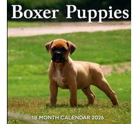 Boxer Puppies 18 month Calendar 2026: Featuring Adorable Boxer Puppy Photography
