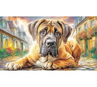 Boxer Puzzle Game 1000 Piece Recycled Paper Impossible Hard Difficult Challenging for Women, Gifts for Men for Decompression 38x52/1000pcs