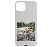 Boxer River Crossing Forest Stream Action Scene Case for iPhone 15 Plus