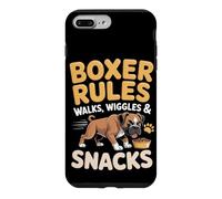 Boxer Rules Walks, Wiggles & Snacks Case for iPhone 7 Plus/8 Plus