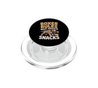 Boxer Rules Walks, Wiggles & Snacks PopSockets PopGrip for MagSafe