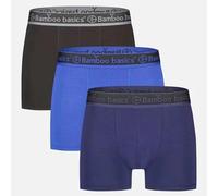 Boxer shorts Bamboo Basics Liam (x3) Bleu XL