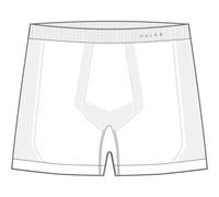 FALKE Men's Warm M Bx Functional Yarn Quick Dry 1 Piece Base Layer Underwear, White 2860, L