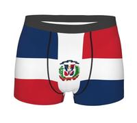 Boxer Shorts Flag Of The Dominican Republic Mens Boxers Comfortable Underwear Trunks Soft Men Underwear For Daily Sports All Occasions M