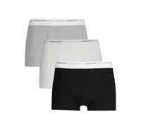 GANT 3-Pack Mens Core Trunks with Logo Waistband - 111 Black/White