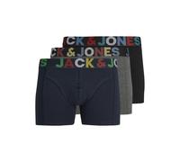 JACK & JONES Boxer Short 3 Pack Mens Trunks Underpants Multipack Underwear For Men, Size- XL