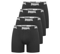 Lonsdale West Challow Boxers 4 Units Black S Men