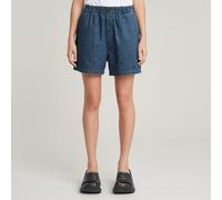 Boxer Shorts - Medium blue - Women 30