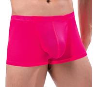 Boxer Shorts Men Sexy Mesh Underwear Y Fronts Boxers Shorts Plain Low Rise Shorts & Trunks UK Hipster Underpants Breathable Trunks Sleepwear for The Bedroom Hot Pink