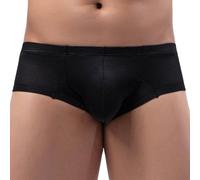 Boxer Shorts Men Sexy Mesh Underwear Y Fronts Boxers Shorts Plain Low Rise Shorts & Trunks UK Hipster Underpants Breathable Trunks Sleepwear for The Bedroom
