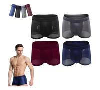 Boxer Shorts Mens 12 Pack Mens Lace Panties Mens Mesh Underwear Compression Underwear For Men Neoprene Shorts Long Boxers Sleeping Shorts For Men Full Briefs Mens Sleeping Shorts