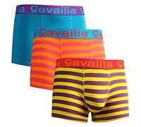 Boxer Shorts Mens 3 Pack, Cotton Underwear Retro Trunks Multipack, Men's Underwear Multi-Color Boxers, Gifts Set for Boyfriend, or Husband (UK, Alpha, S, Regular, Regular, HIipster-08)