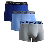 Boxer Shorts Mens 3 Pack, Cotton Underwear Retro Trunks Multipack, Men's Underwear Multi-Color Boxers, Gifts Set for Boyfriend, or Husband (UK, Alpha, S, Regular, Regular, HIipster-07)