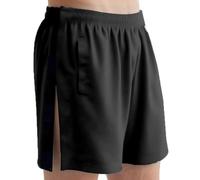 Boxer Shorts Men's Side Opening Tear-Off Care Underwear for Men After Surgery, Plain Cotton Briefs for Elderly, Easy to Put on and Take Off, black, L