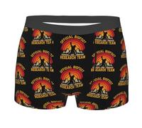 Boxer Shorts Official Bigfoot Research Team Mens Boxers Comfortable Soft Men Underwear For Suitable Daily Sports XL
