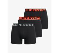 Superdry M3110452c Boxers 3 Units Black M Men