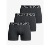 Superdry M3110452c Boxers 3 Units Grey S Men